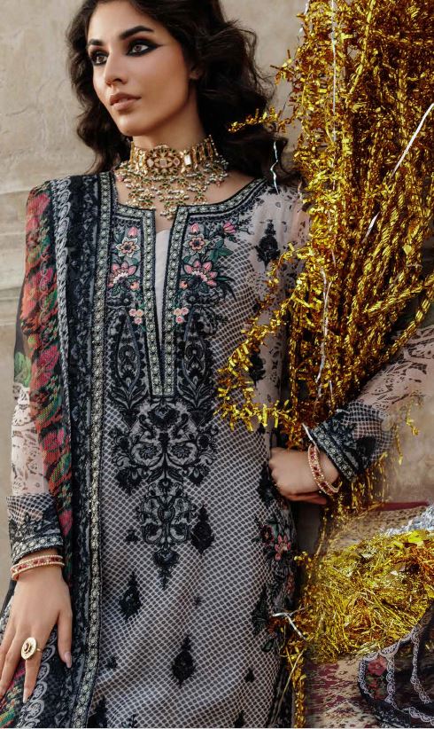 Charisma Charm - Three Pieace Luxury Chiffon