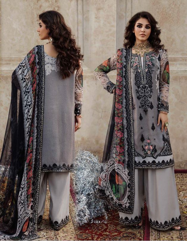 Charisma Charm - Three Pieace Luxury Chiffon