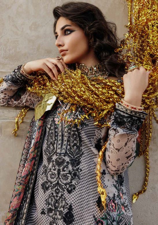 Charisma Charm - Three Pieace Luxury Chiffon