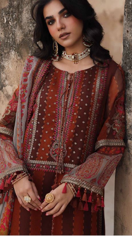 Charisma Festive Wear - Three Pieace Luxury Chiffon